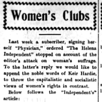 Women's Clubs