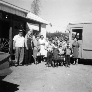 The bookmobile carried films as well as books, but many communities lacked facilities to set up movies. In Troy, citizens solved the problem by closing their local tavern when the bookmobile came to town. "The Dirty Shame" played host to children and adults alike, giving them the opportunity to see educational films about rockets and the New York Philharmonic Orchestra in a very unconventional setting. This photo was taken in October 1962. Photo courtesy of the MHS Photo Archives PAc 2002-3 Box 2.