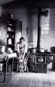 Evelyn Cameron Kneading Bread Dough