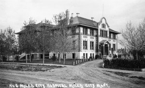 Holy Rosary Hospital, Miles City, no date.