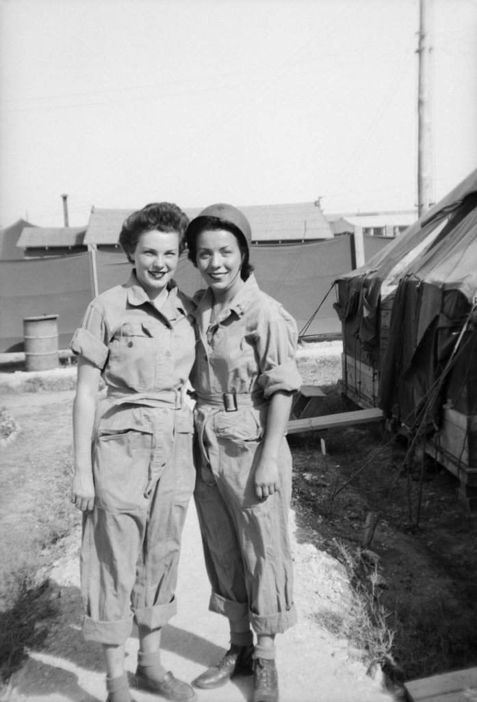 Butte native Irene Wold posed with her friend Helen in an army camp in Tlemcen, Algeria, in October 1944.