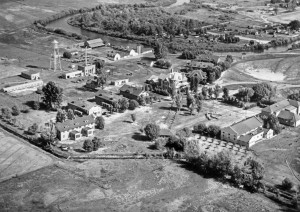 Aerial View of the Montana State Orphanage in Twin Bridges